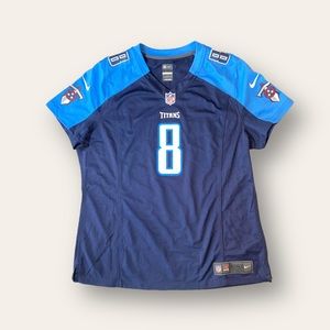 Women’s Tennessee Titans #8 Marcus Mariota NFL on Field Nike Jersey | Size XL